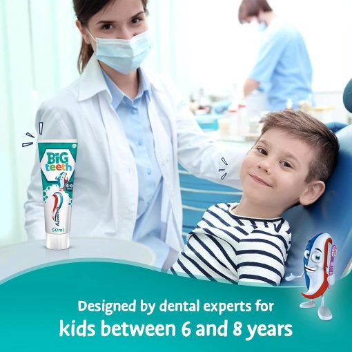 Aquafresh Big Teeth Baby Toothpaste (6-8 Years) 50ml - Image 2