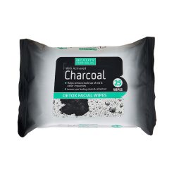 Beauty Formulas Charcoal Detox Facial Wipes (25 Wipes)
