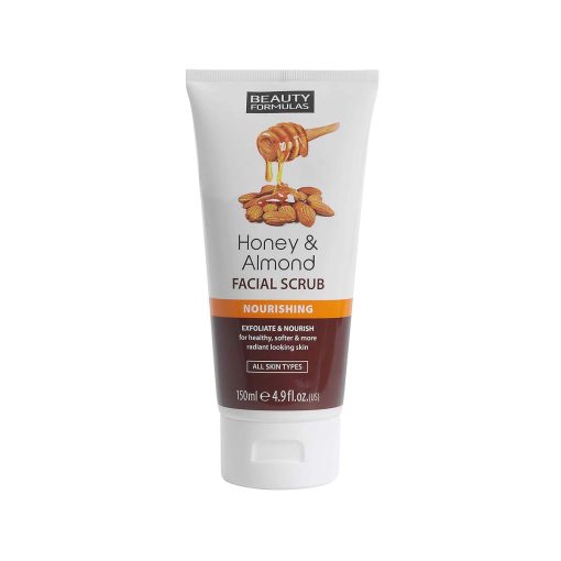 Beauty Formulas Honey & Almond Nourishing Facial Scrub 150ml