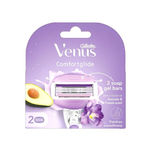 Gillette Venus Comfortglide Hair Removal Razor Blades (2 Blades)