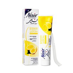 Nair Lemon Fragrance Hair Removal Cream For Legs & Body 110g