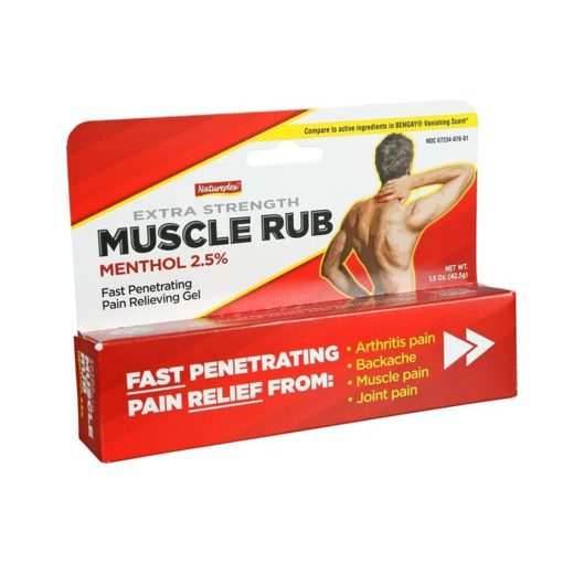 Natureplex Extra Strength Muscle Rub Pain Relieving Gel 42.5g