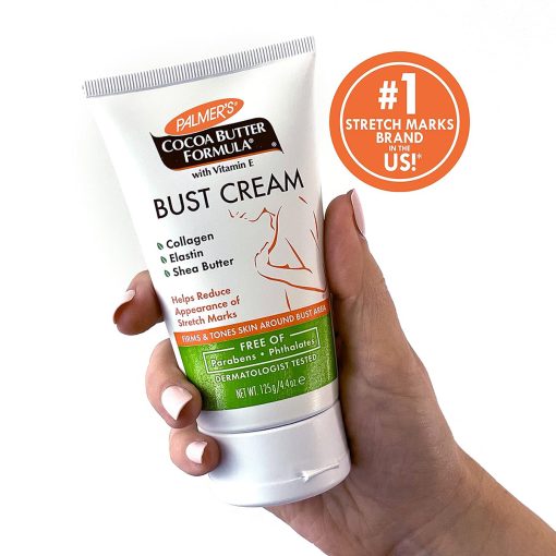 Palmer's Cocoa Butter Formula Bust Cream for Pregnancy Skin Care 125ml - Image 3