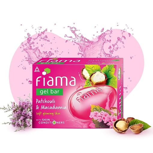 Fiama Patchouli & Macademia Gel Bar, 125g