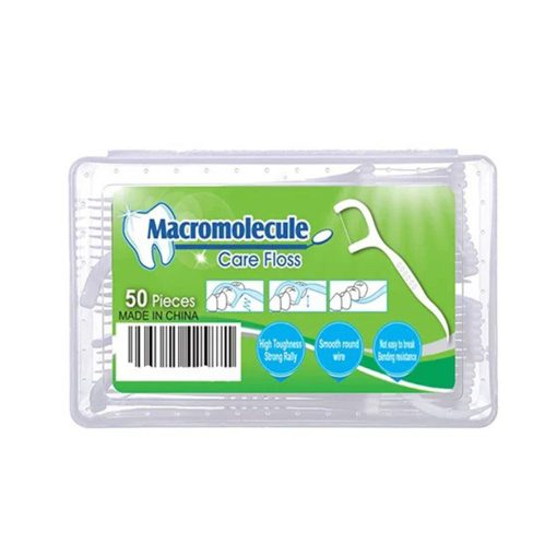 Macromolecule Dental care Floss (50 Pieces)
