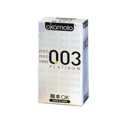Okamoto 003 Platinum Thinnest Premium Condom – 10Pcs