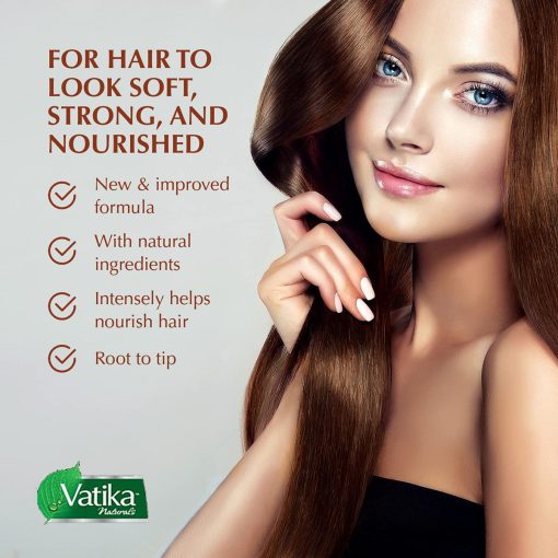 Vatika Naturals Garlic Enriched Hair Oil Natural 300ml - Image 5