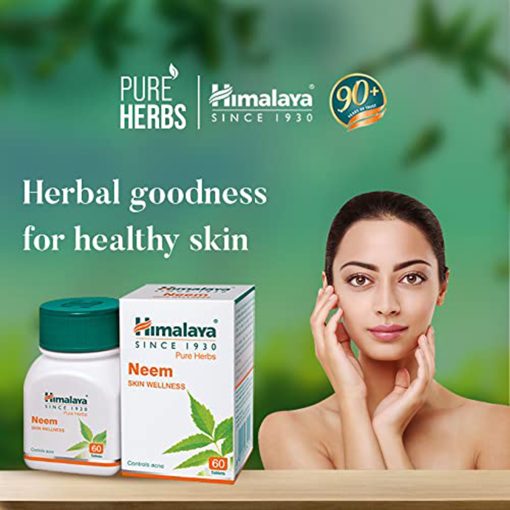 Himalaya Neem Skin Wellness 60 Capsules - Image 2