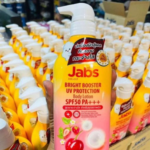 Jabs Bright Booster UV Protection Brightening Body Lotion  450ml - Image 2