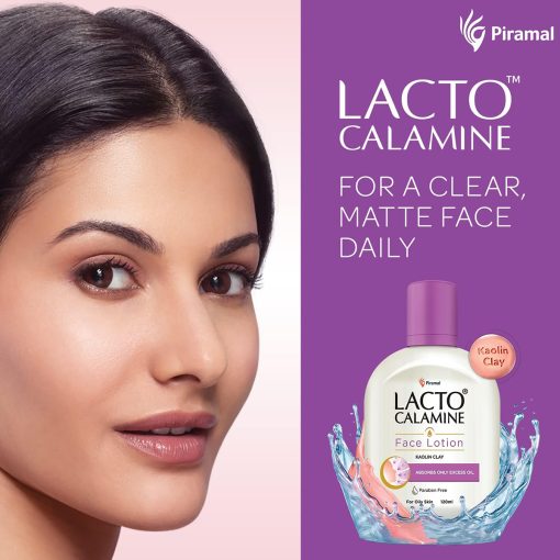 Lacto Calamine Face Lotion for Oily Skin 120ml - Image 3