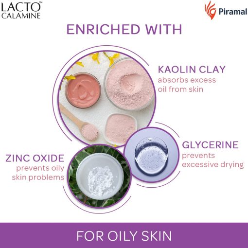 Lacto Calamine Face Lotion for Oily Skin 120ml - Image 2
