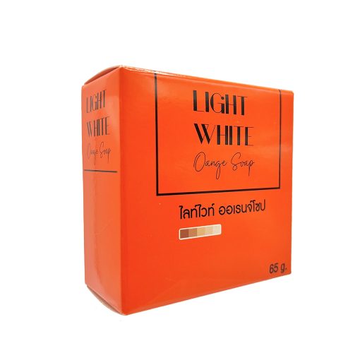 Light White Orange Whitening Soap 65g