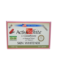 Active White L-Glutathione (1,000 mg) Skin Whitener 60 capsules