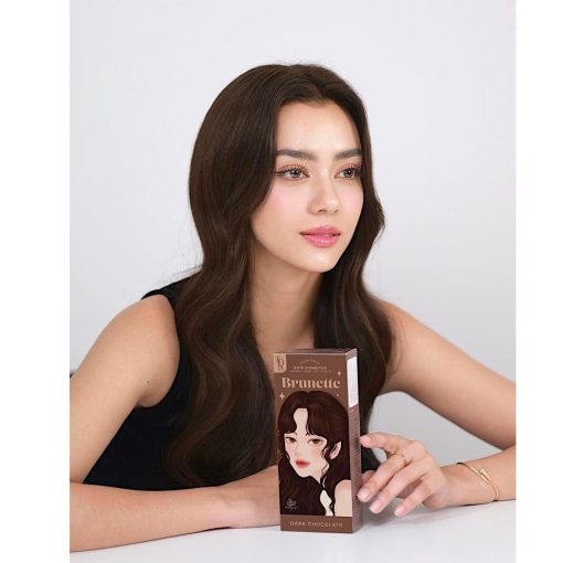 Kota Natural Brunette Permanent Hair Color Cream (Dark Chocolate) - Image 2