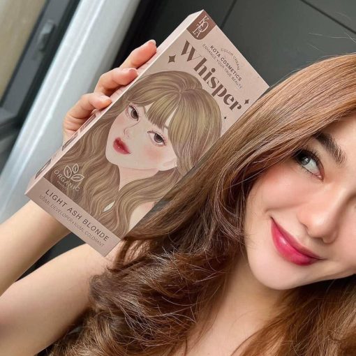 Kota Natural Whisper Permanent Hair Color Cream (Light Ash Blonde) - Image 4