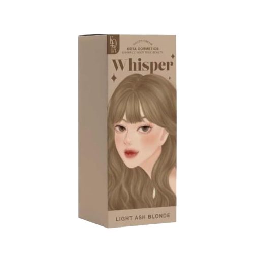Kota Natural Whisper Permanent Hair Color Cream (Light Ash Blonde)
