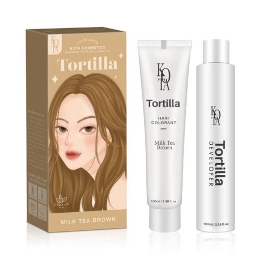 Kota Natural Tortilla Permanent Hair Color Cream (Milk Tea Brown) - Image 2