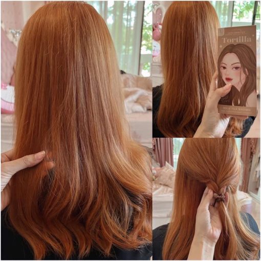 Kota Natural Tortilla Permanent Hair Color Cream (Milk Tea Brown) - Image 3