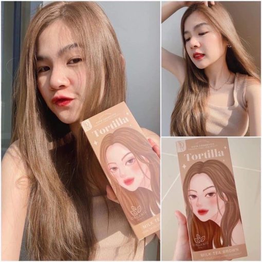 Kota Natural Tortilla Permanent Hair Color Cream (Milk Tea Brown) - Image 4