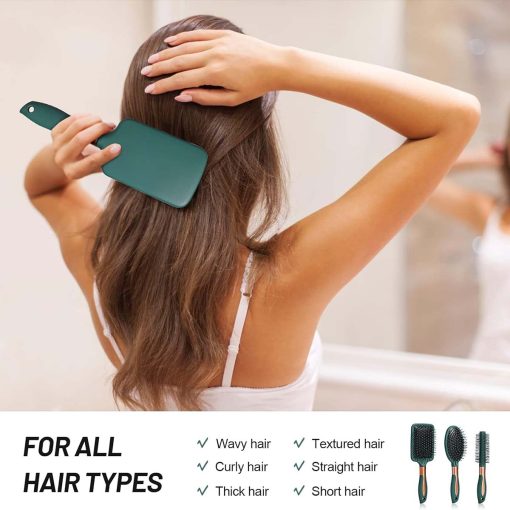Salon Professional Paddle Hair Brush - Image 4