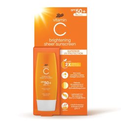 Boots Vitamin C Brightening Sheer Sunscreen Spf50+ Pa++++ 30Ml