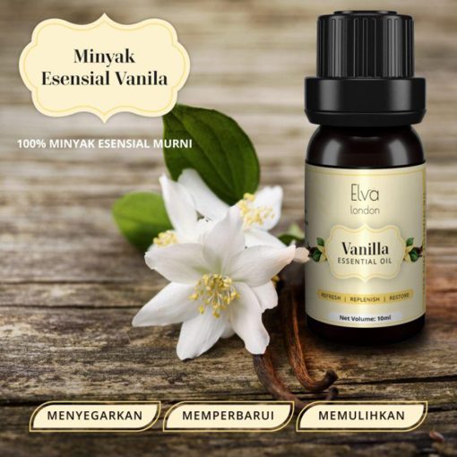 Elva London Vanilla Pure Essential Oil 10ml - Image 2