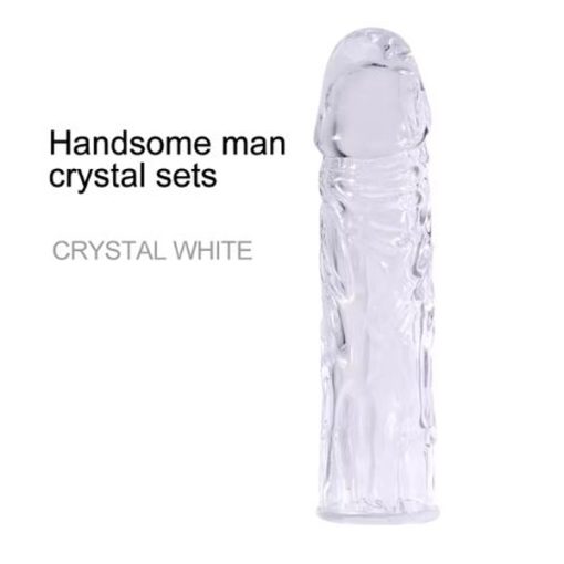 Snailage Penis Delay Ejaculation Reusable Realistic Dragon Condom - Image 4