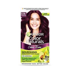 Garnier Color Naturals Nourishing Permanent Hair Color Cream (3.16 Burgundy)