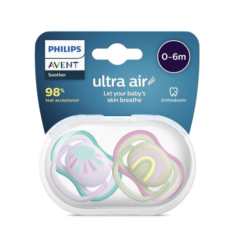 Philips Avent Ultra Air Soothers for Babies 0-6 Months