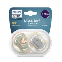 Philips Avent Ultra Air Soothers for Babies 6-18 Months