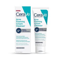 Cerave Acne Foaming Cream Cleanser (4% Benzoyl Peroxide) 150ml