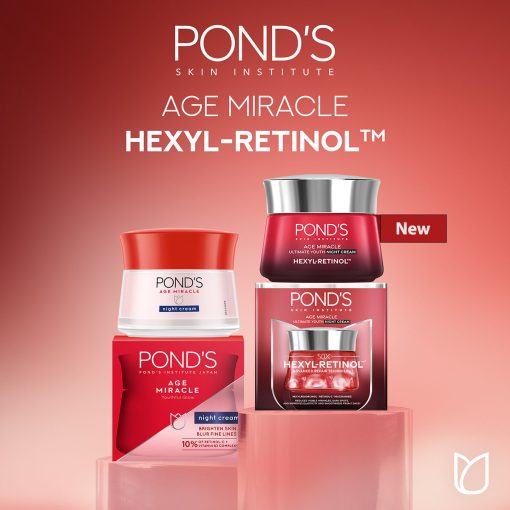 Pond’s HEXYL-RETINOL Age Miracle Ultimate Youth Day Cream 45g - Image 2
