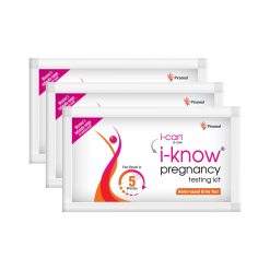 i-Know One Step Pregnancy Testing Kit (3 Pcs Combo)