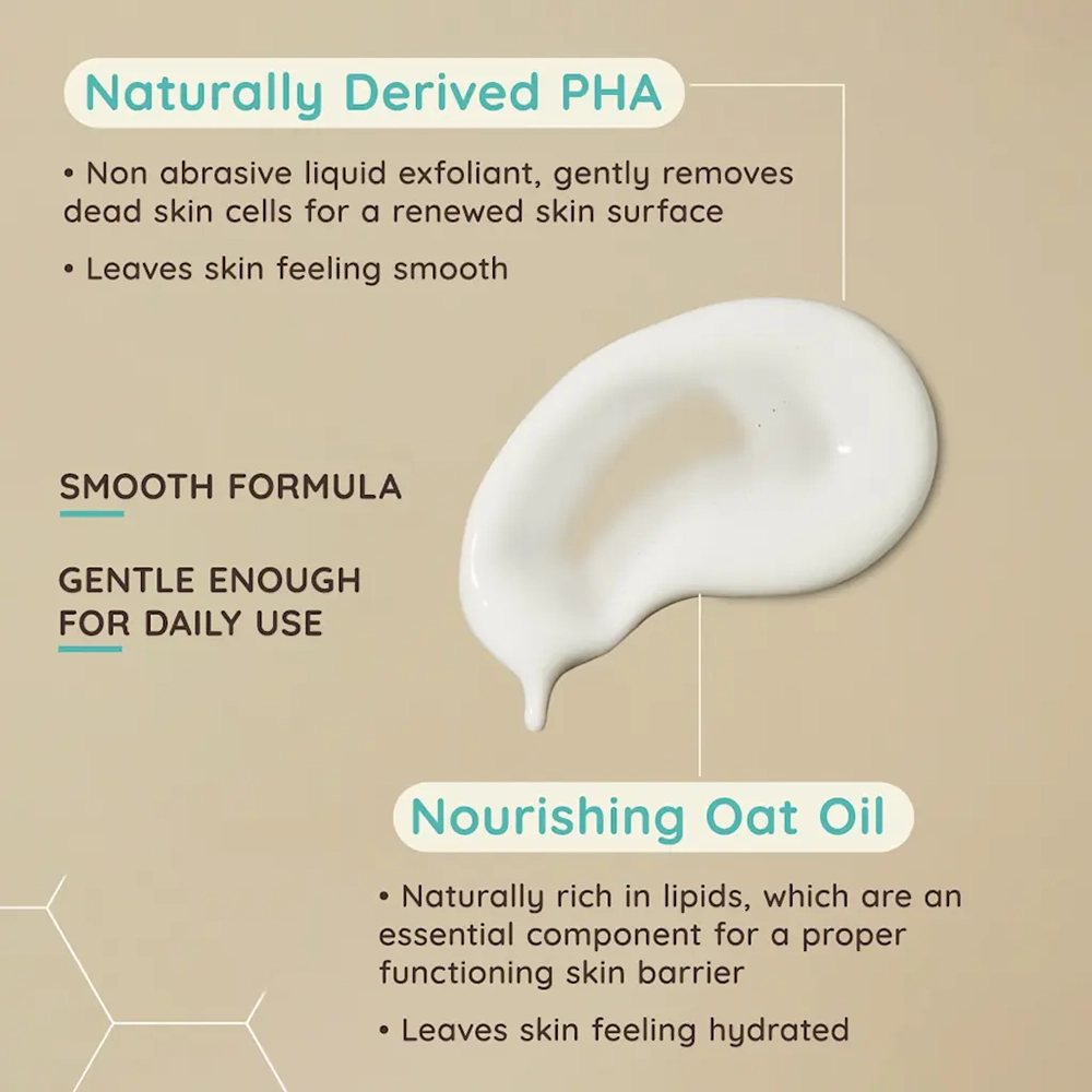 Aveeno Face Calm+Restore Gentle PHA Exfoliating Cleanser 150ml - Image 4
