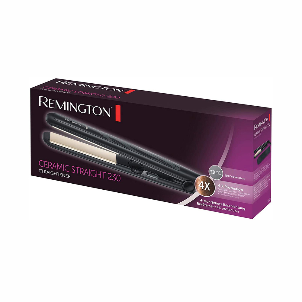 Remington Ceramic Straight 230 Hair Straightener (S3500) - Image 4