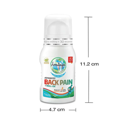 Amrutanjan Back pain Roll-on 50ml - Image 6
