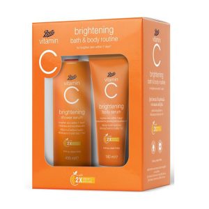 Boots Vitamin C Brightening Bath & Body Routine