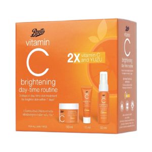 Boots Vitamin C Brightening Day Time Routine 3pcs Set