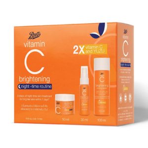 Boots Vitamin C Brightening Night-Time Routine 3pcs Set