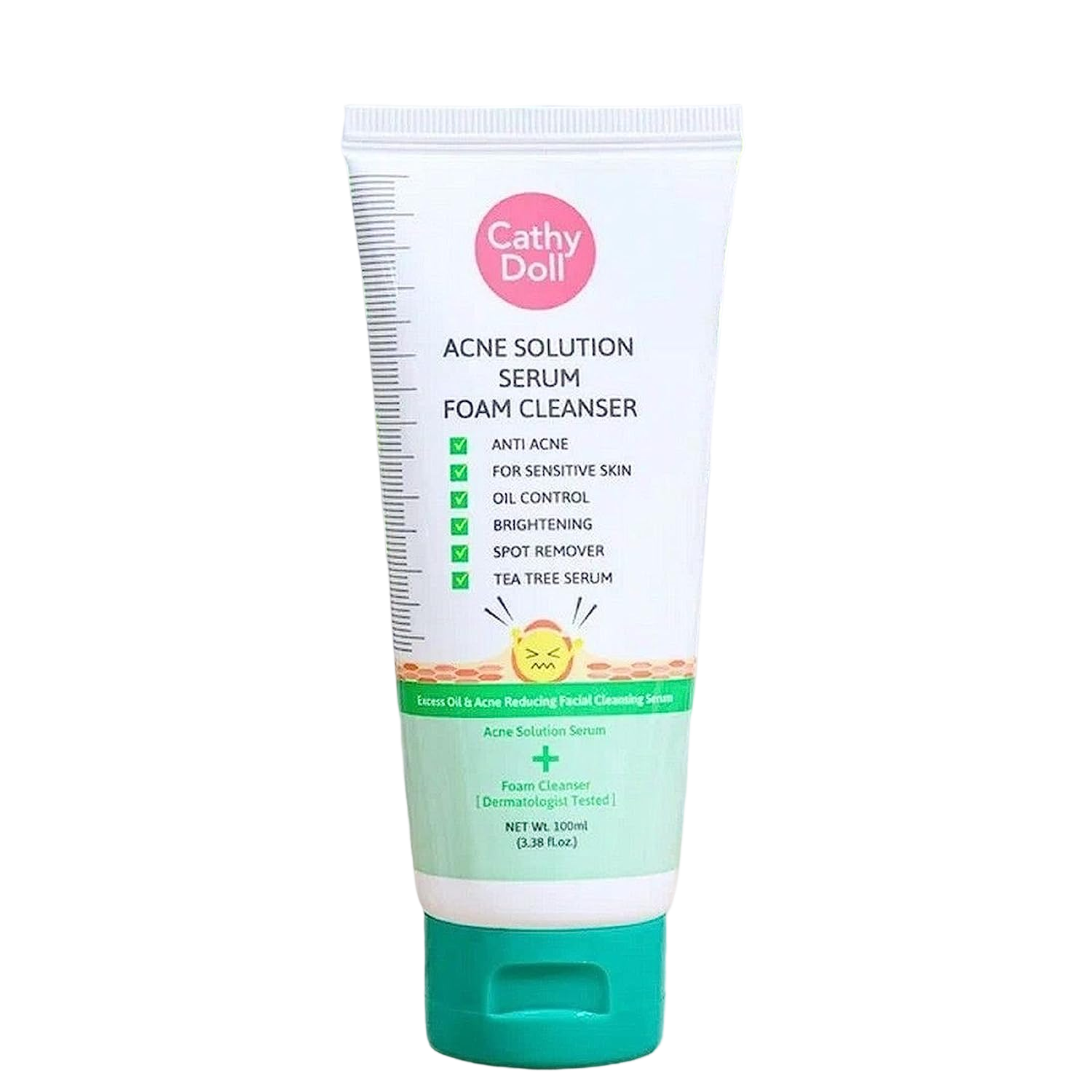Cathy Doll Acne Solution Foam Cleanser – 100ml (Korea)