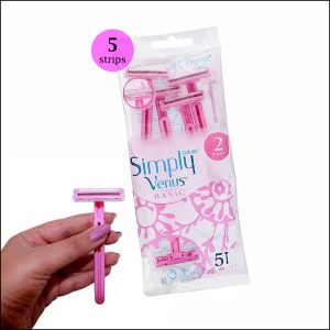 Gillette Simply Venus Basic Women’s Razors 5pcs