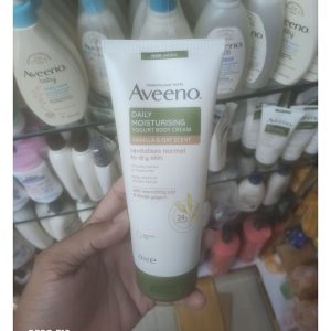 Alternative view of Aveeno Daily Moisturising Yogurt Vanilla & Oat Body Cream – 200ml