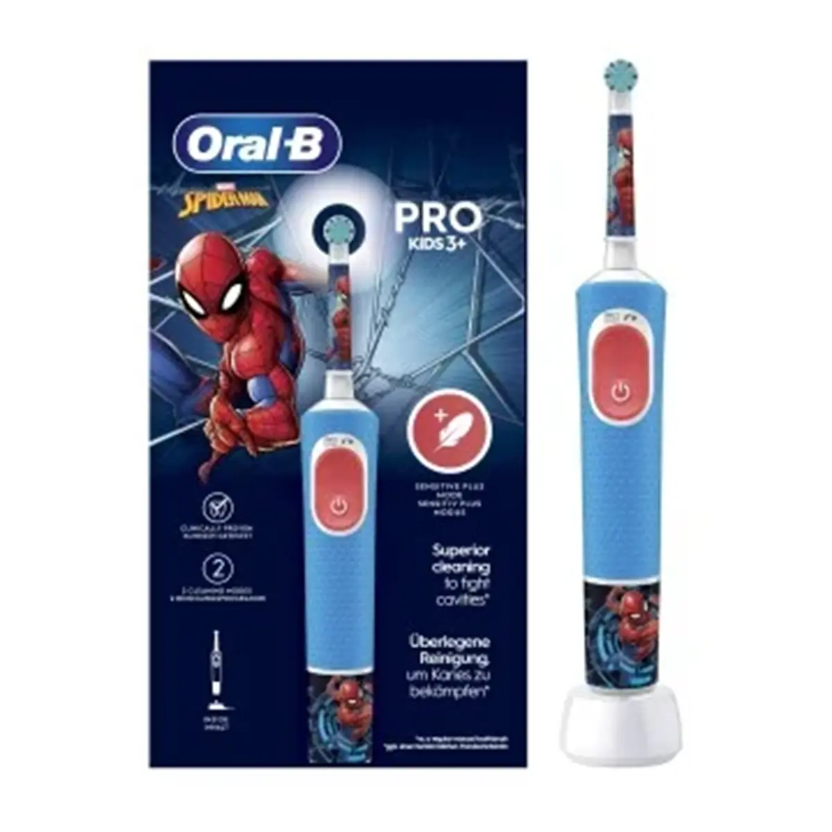 Oral-B Pro Kids Spiderman Electric Toothbrush 3+