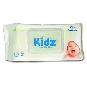 Kidz Cotton Baby Wet Wipes 56 pcs