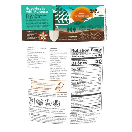 Navitas Organics Maca Powder 113g - Image 2