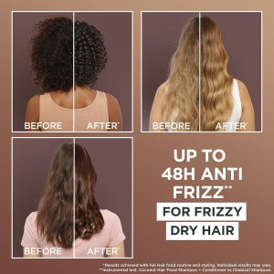 Alternative view of Garnier Smoothing Coconut Hair Food + Vitamin C,E,F (Frizzy Dry Hair) 400ml
