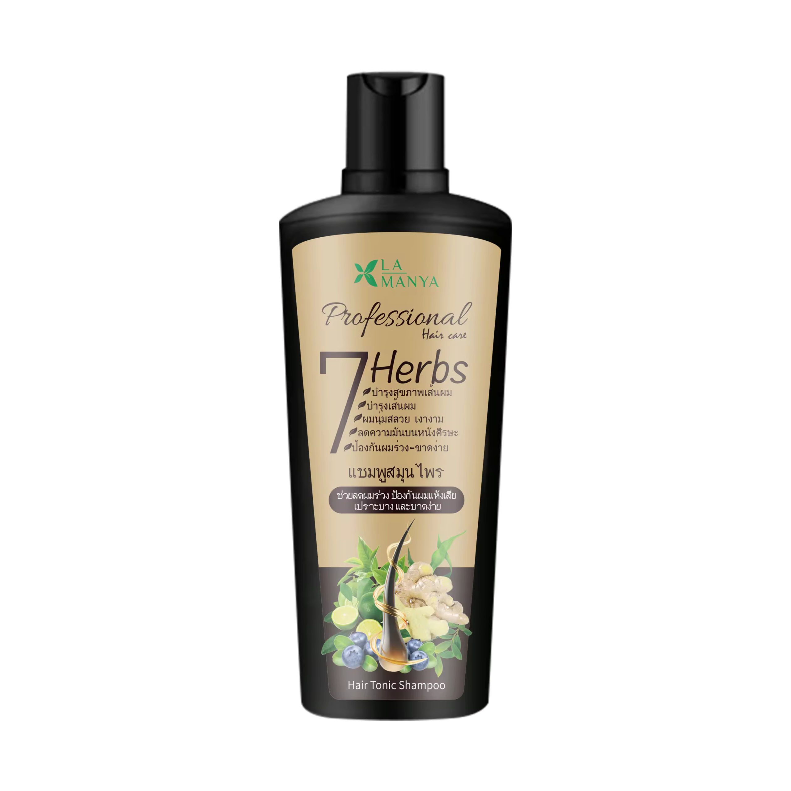 La Manya 7 Herbs Anti Hair Loss Hair Tonic Shampoo 225ml